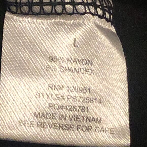 Pink Rose Pocket T-Shirt Size L - Picture 3 of 4